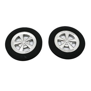 High <b>End</b> Customized Metal Rubber PVC Car Wheels Film IP Fans Gift <b>Bar</b> Coasters Personalized Coasters for Fans Collection - Product Image 4