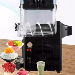 Machine commerciale de fabricant de Smoothie de cylindre unique entièrement automatique refroidisseur de glace presse-agrumes mélangeur de boisson Machine de fabricant de boue - Product Image 1