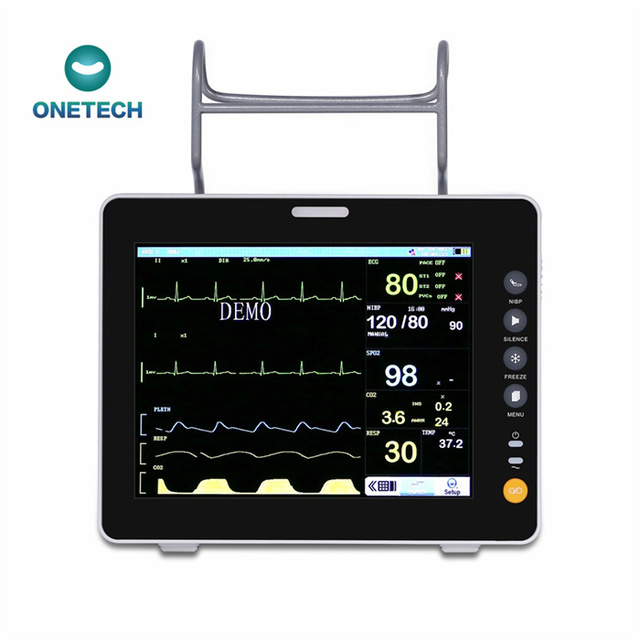 MF-27A Vital Signs Monitor 6 Parameters Medical Patient Monitor Vital Signs Monitoring Machine for Hospital, Clinic, Home Use