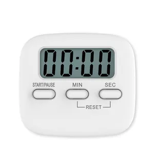 Timer hitung mundur Mini, Timer Digital magnetik dapur, Timer bel sekolah otomatis