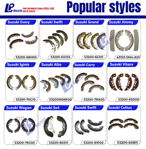 Bilusi OEM 04495-0d060 K2342 04495-52020 Zapata de freno trasero para <span class=keywords><strong>Toyota</strong></span> <span class=keywords><strong>Yaris</strong></span> NCP91 Vios NCP92 NCP93 nueva condición 2006-2016 - Product Image 5