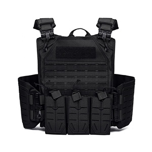เสื้อเกราะกันกระสุน TUSHI Multifunction Tatico Plate Carrier รุ่นปลดเร็ว ซีรีส์ 900D Oxford กันน้ำ พร้อมเข็มขัด รองรับแรงดัน 3000psi สำหรับผู้ชาย - Product Image 1