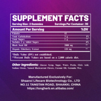 Fabricant de compléments alimentaires en gros, vitamines, gommes à l'huile de graines noires