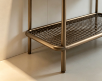 Console de maquillage de luxe pour chambre d'hôtel, style antique, design classique, tendance 2027
