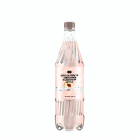 Oolong pêche blanche croustillante aromatisée soda gazéifié sans sucre boisson 500ml bouteille PET OEM ODM saveurs de fruits personnalisées