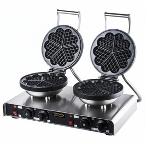 เครื่องทำวาฟเฟิลรูปดอกไม้อุตสาหกรรมในเชิงพาณิชย์ (แพ็คละ2ชิ้น) - Product Image 1