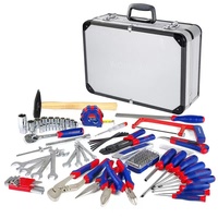 Fabricant chinois Ensembles d'outils Boîte professionnelle Boîte en aluminium de conception OEM Boîte de voyage Ensemble d'outils Boîte en aluminium