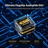 Dongle DAC Type C ES9039Q2M |   Amplificateur de casque HiFi portable avec écran OLED, cartes son, DAC, accessoires audio, équilibré