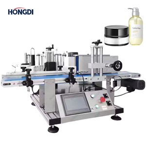 Machine d'étiquetage automatique haute précision pour bouteilles en verre rondes/carrées de soins de la peau et d'après-shampoings, et cartons - Product Image 2