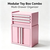 Mini armoire à tiroirs en métal, boîte de rangement de bureau, petite boîte à outils, organisateur pour la maison, le bureau, le garage, l'atelier