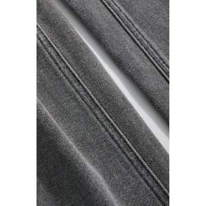 Jeans gris à jambes larges, style funky et luxueux, de OSCA International, coupe ample, taille haute, denim écologique, streetwear - Product Image 6