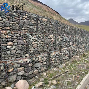 Bán nóng bán buôn PVC tráng nhúng nóng mạ kẽm lục giác dệt rọ đá và gabion giỏ - Product Image 3