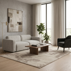 Modern 8x10 High Hand Knotted Wool Rugs Beige Non-Slip Home Woven <b>Carpet</b> Sets Living Room Area Rugs High Pile - Product Image 5