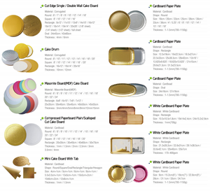 19x14-inch hộp bánh trắng với cửa sổ, 2-Count hộp Cookie <span class=keywords><strong>2pcs</strong></span> Pastry hộp Nhà cung cấp nhà máy - Product Image 6