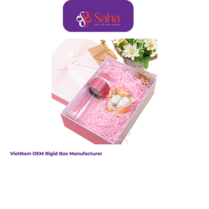 Cajas de Papel Kraft Rígidas Hechas a Mano en Vietnam, Reciclables, Biodegradables, Personalizables, con Estampado en Lámina Dorada para Regalos - Product Image 6