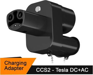 Adaptateur CCS2 vers <span class=keywords><strong>Tesla</strong></span>, accessoires pour voitures électriques, adaptateur de chargeur EV, type 2 AC+DC vers connecteur EV NACS - Product Image 3