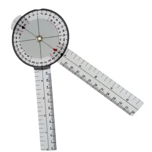 200mm 8inch goniometer nhựa thước đo góc cai trị y tế khuyến mãi Cai Trị góc Cai Trị