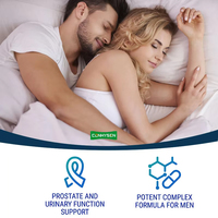 Capsules prostatiques de marque privée soutiennent l'amélioration de la santé de la prostate et la fonction urinaire Complément alimentaire Saw Palmetto Capsule