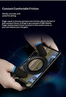 U-JIE-F74 Klip Magnetik Lepas Pasang Semikonduktor Pendingin Cepat Bahan ABS Cincin Radiator Ponsel Tampilan Suhu Lampu Gaming