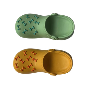 夏のスリッパ型天然ラテックスきしむ噛む犬のおもちゃ工場卸売 - Product Image 1