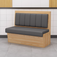 Combinaison de chaise de table de canapé en bois massif personnalisée pour restaurant café magasin de nouilles barbecue hot pot école moderne hôtel