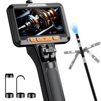 Boroscope industriel Push: 360 °   Caméra et moniteur 1080p pour canalisations et moteurs