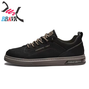 Zapatos Deportivos de Piel Sintética para Hombre 2025, Zapatillas Casuales de Moda Ligeras y Cómodas - Product Image 1