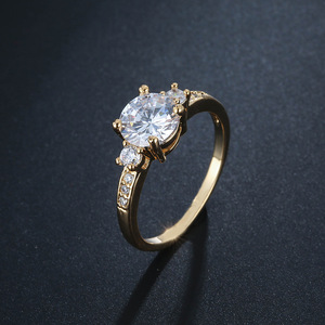 Souhaite Aliexpress Offre Spéciale Cuivre Zircon Bagues De Fiançailles De Mariage - Product Image 2