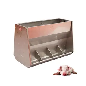 Automatic Feeder For Pigs Double Side Stainless Steel Pig Feeder