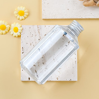 Bouteilles transparentes en stock pour cosmétiques, shampoing et gel douche – Flacons en plastique PET de haute qualité 200/300/500 ml avec pompe pour désinfectant pour les mains