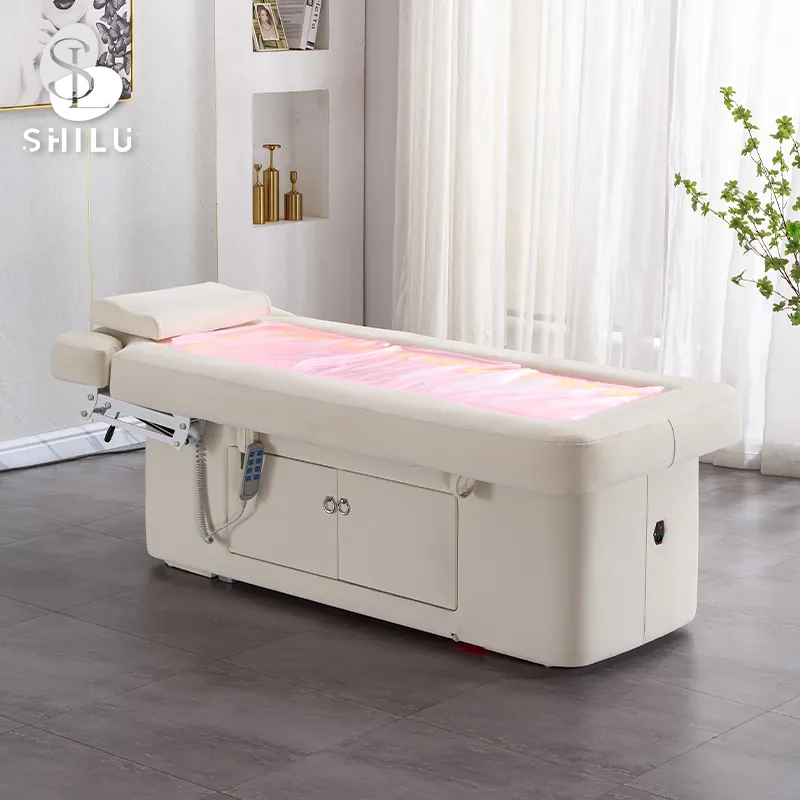 Hochey Water Spa Massage Bed Water Heated Relaxing Beauty Salon Beds Popular Eyelash Beauty Beds For Spa Salon DMC8