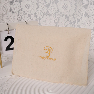 Pochette d'emballage en tissu de coton de haute qualité, pochette en mousseline, enveloppe en coton pour vêtements - Product Image 4