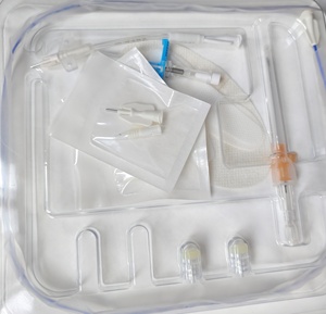 Set <span class=keywords><strong>PICC</strong></span> sekali pakai medis <span class=keywords><strong>Kit</strong></span> kateter tengah yang dimasukkan secara perifer tabung Lumen tunggal garis tengah rumah sakit klinis - Product Image 5