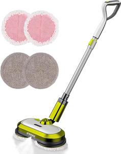 Tốt nhất bán không dây lau điện với pin có thể tháo rời bể nước ướt khô lau sàn Cleaner - Product Image 1