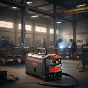 Soldadora MIG sin Gas Vevor de 130 Amperios con Inversor IGBT Monofásico para Aplicaciones de Soldadura de Acero - Product Image 2