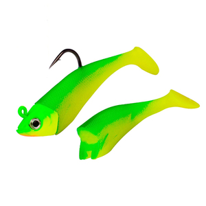 Señuelo suave envuelto en plomo <span class=keywords><strong>para</strong></span> pesca de lubina, cebo artificial, <span class=keywords><strong>cola</strong></span> en t, aparejo de pesca, 40g, 50g - Product Image 3