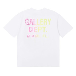 Nuova T-shirt Casual Stampata con Lettere Dipinte a Mano <span class=keywords><strong>e</strong></span> Sfumature, Unisex, Vestibilità Ampia, Manica Corta, Stile Graffiti Gallery, High Street - Product Image 3