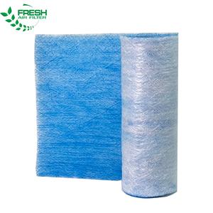 Foshan usine Support G3-G4 fibre de verre filtre maille EU3 industrie fibre de verre filtre médias rouleaux pour cabine de pulvérisation automatique - Product Image 2