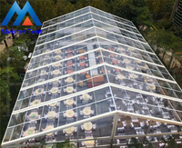 Cube gonflable constant personnalisé, tente de Cube gonflable en PVC imperméable 25m x 15m