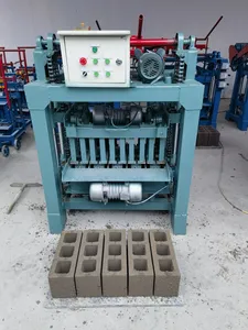Factory Direct Sale 4-35B Semi-automatic Cement Brick <b>Making</b> <b>Machinery</b> Hollow Concrete Paving Brick <b>Making</b> <b>Machinery</b> - Product Image 2