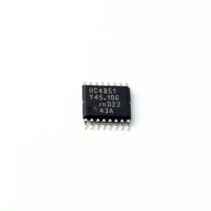 Original chip package 74HC4851PW,118 TSSOP-16 Communication video USB transceiver switch Ethernet signal interface chip