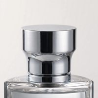 Capsules de parfum de luxe en acier inoxydable et zamac, finition chrome noir, usinage CNC par électroérosion à fil pour usinage, brochage et perçage