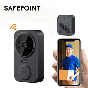 Safepoint hsl001 tuya Home an ninh không dây Vòng chuông cửa Video wifi thông minh chuông cửa với máy ảnh intercom Wireless Door chuông