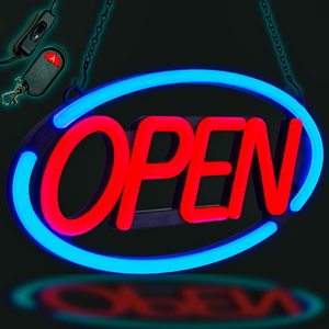 Vente en gros enseigne lumineuse ouvert et lumières pour écrans