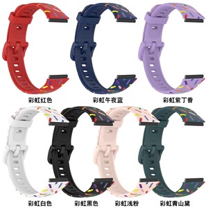 FORWELLENY Nueva Llegada Oficial para <span class=keywords><strong>Huawei</strong></span> <span class=keywords><strong>Band</strong></span> <span class=keywords><strong>7</strong></span> Silicona TPU Deporte Reloj Inteligente Correa <span class=keywords><strong>Pulsera</strong></span> Correa - Product Image 2
