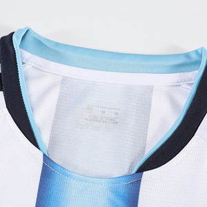 Футбольная форма Stork 2526: новейшая взрослая футболка с коротким рукавом, в стиле аргентинской культуры, для мирового чемпионата по футболу. - Product Image 2