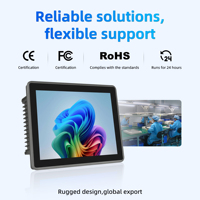 Ordinateur industriel 12,1 pouces, écran tactile, processeur Intel I5, Windows 10, montage mural VESA, écran LCD, RAM DDR4