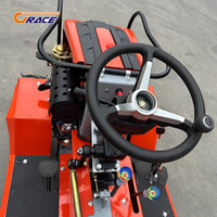 Mini Tractor Agrícola de 4 Ruedas, Compacto y Multifuncional, con Bomba de Caja de Cambios de 3 Velocidades para Motor, Ideal para Pequeñas Granjas