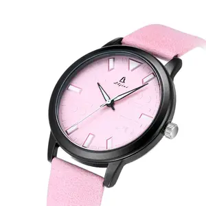 Mode Damen Herren Unisex-Quartzuhren Luxus-Echtlederuhr Relojes Mujer lässig Damen Montre Femme kreatives Zifferblatt