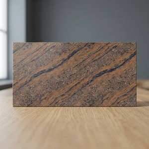 Foshan Fatong carreaux กระเบื้องพอร์ซเลนสีขาว600x1200มม. กระเบื้องเคลือบพื้นลายหินอ่อนสีน้ำตาล DC บราซิล - Product Image 4